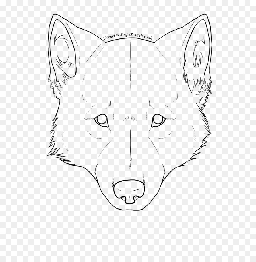 Gray wolf Drawing Line art Clip art - others png download - 881*906 - Free Transparent Gray Wolf png Download.