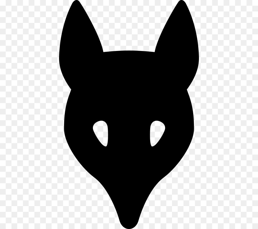 Silhouette Fox Clip art - wolf-head png download - 488*800 - Free Transparent Silhouette png Download.