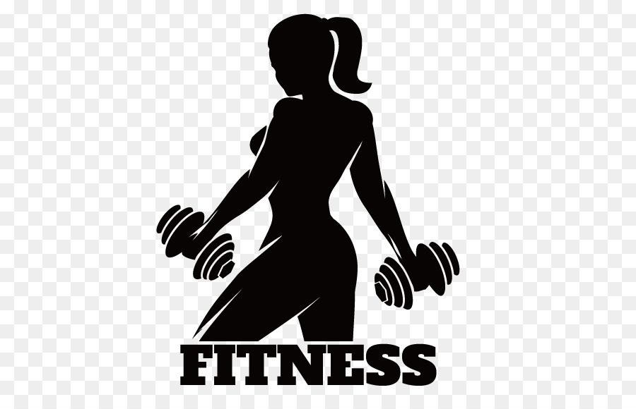 Fitness centre Silhouette Physical fitness - Female muscle barbell png download - 567*567 - Free Transparent Fitness Centre png Download.