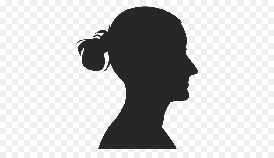 Silhouette Drawing - woman face png download - 512*512 - Free Transparent Silhouette png Download.