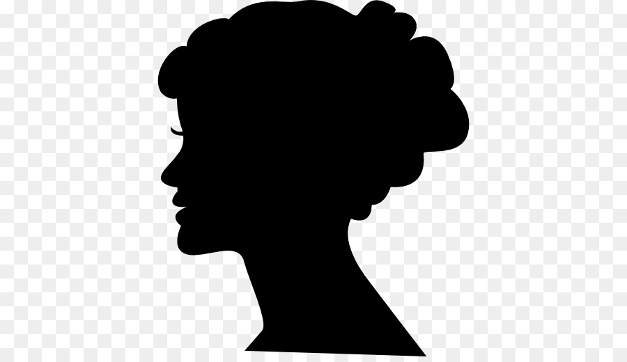 Silhouette Woman Female Clip art - women hair png download - 512*512 - Free Transparent Silhouette png Download.