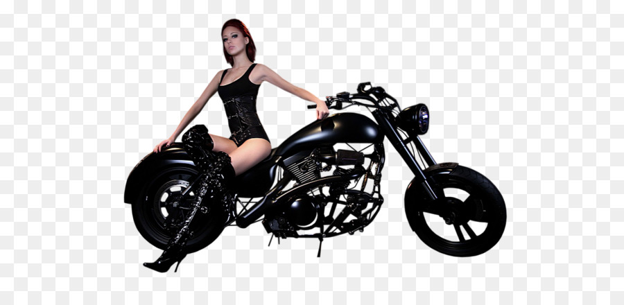 Chopper Motorcycle accessories Drawing Woman - motorcycle png download - 600*434 - Free Transparent  png Download.