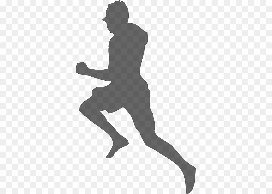 Silhouette Photography Sport - Runner Up png download - 397*640 - Free Transparent Silhouette png Download.