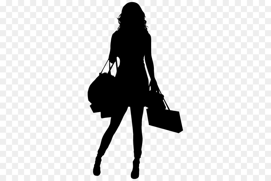 Online shopping Silhouette - Silhouette png download - 600*600 - Free Transparent Shopping png Download.