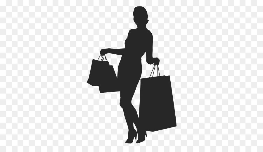 Black Friday Shopping Silhouette Woman - woman silhouettes png download - 512*512 - Free Transparent Black Friday png Download.