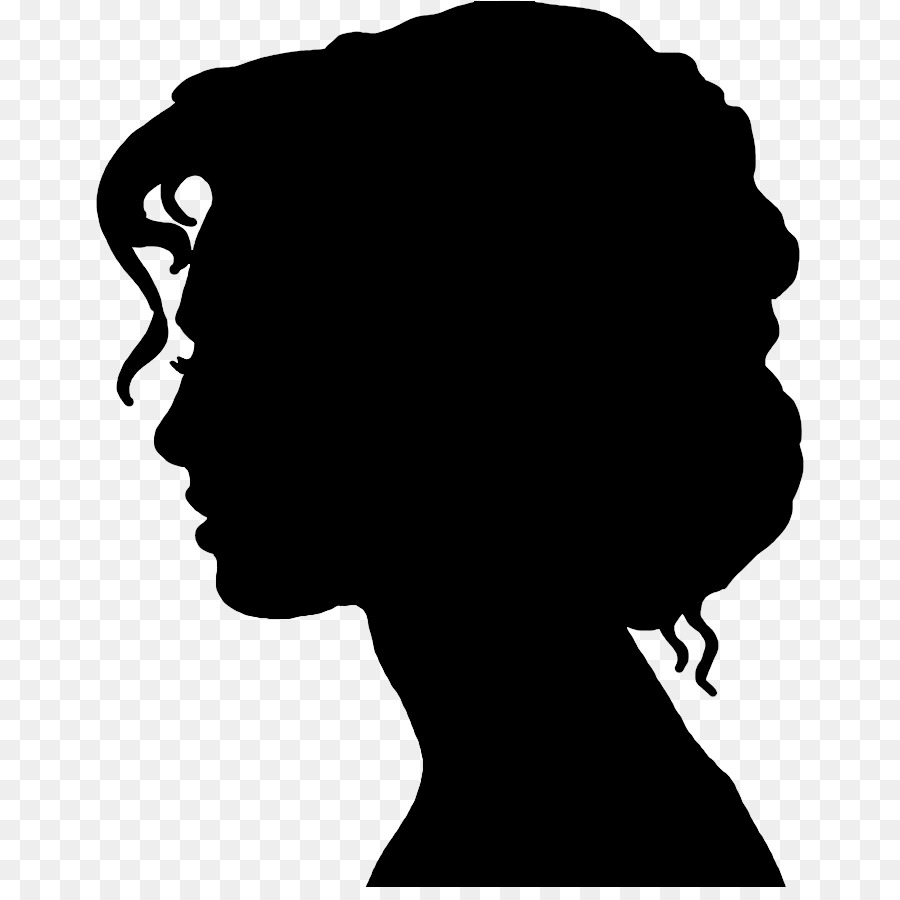 Portable Network Graphics Silhouette Clip art Woman Drawing - bunny silhouette outline png head silhouette png download - 709*887 - Free Transparent Silhouette png Download.