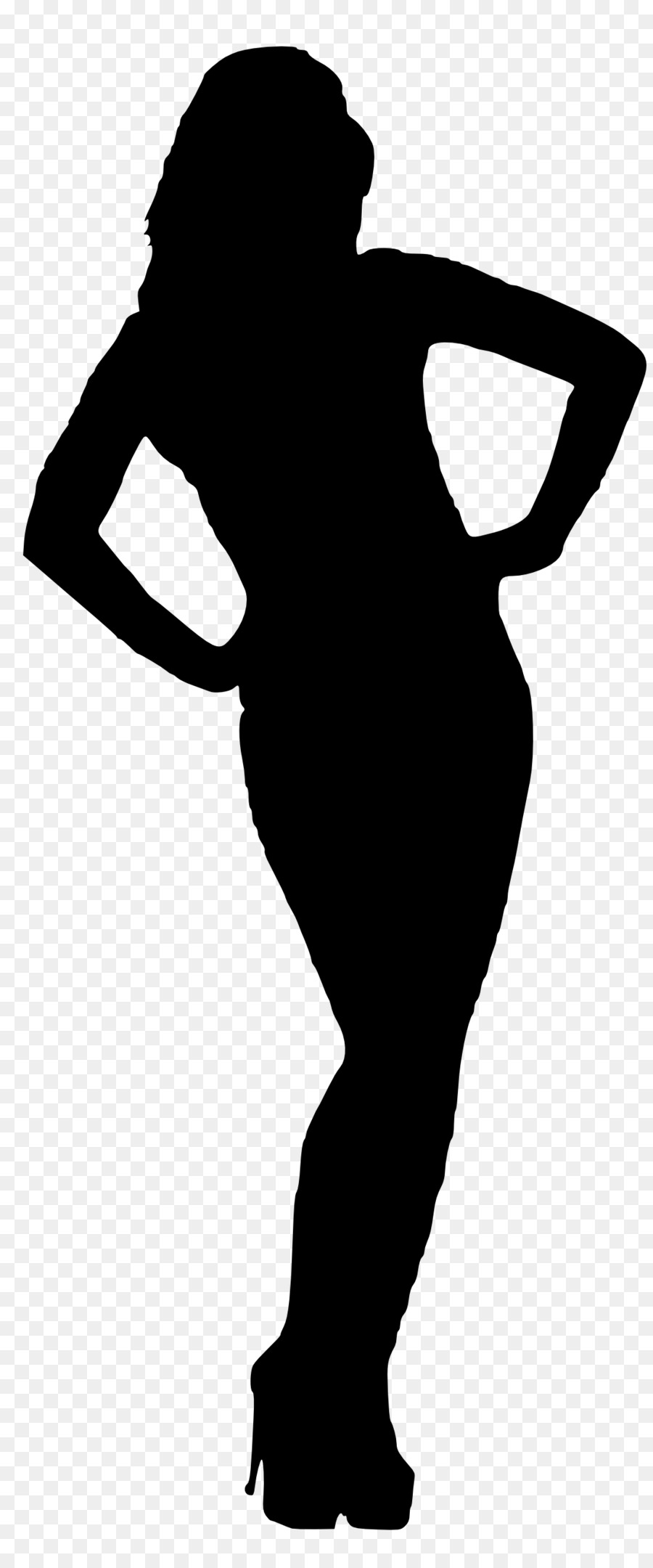 Silhouette Female Clip art - woman silhouette png download - 1101*2619 - Free Transparent  png Download.