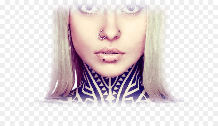 Tattoo Woman Inked Body piercing Neck - woman png download - 1563*886 - Free Transparent  png Download.