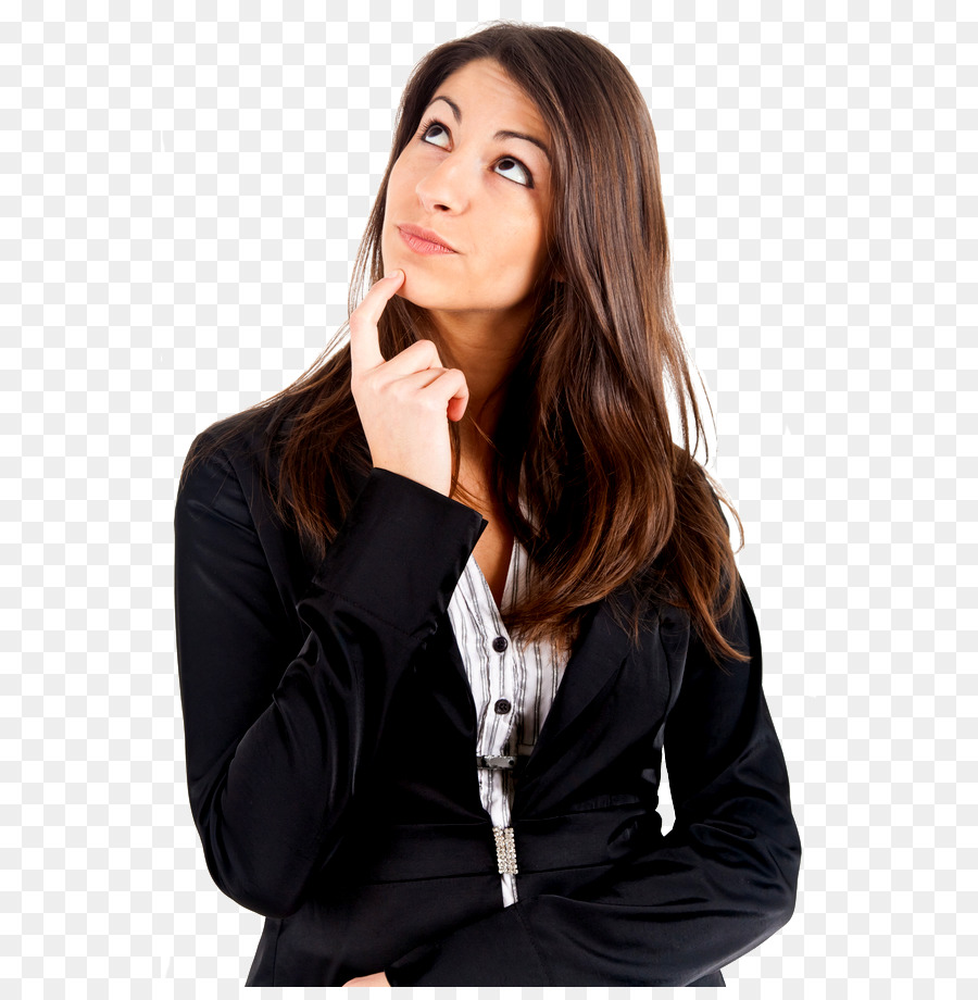 Display resolution - Thinking Woman PNG png download - 603*908 - Free Transparent  png Download.