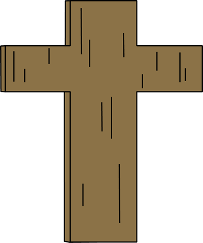 Christian Cross Clip Art Brown Cross Cliparts Png Download 418500