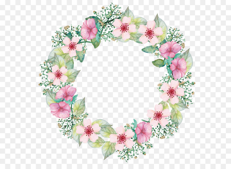 Paper Flower bouquet Wreath - Vector Garland png download - 1667*1667 - Free Transparent Flower png Download.