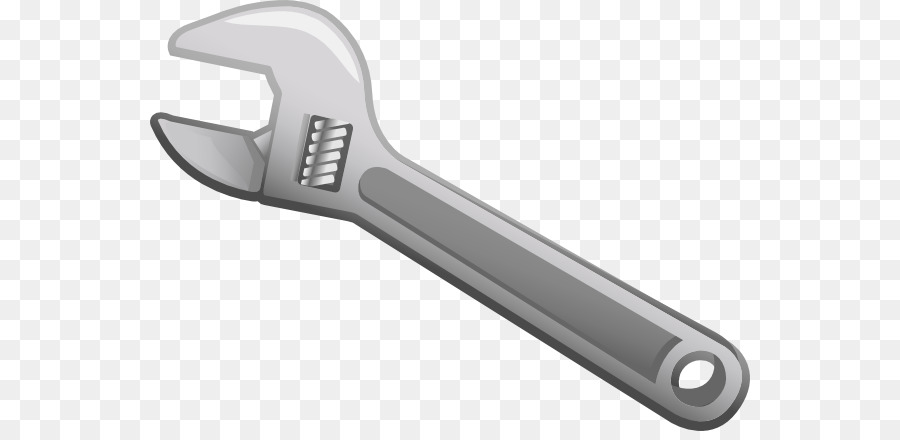 Wrench Hand tool Adjustable spanner Clip art - Wrench PNG Transparent Image png download - 600*431 - Free Transparent Wrench png Download.