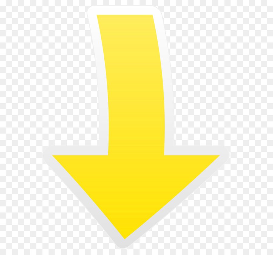 Yellow Font Design Pattern - Yellow Arrow Down Transparent PNG Clip Art Image png download - 4940*6327 - Free Transparent Square png Download.