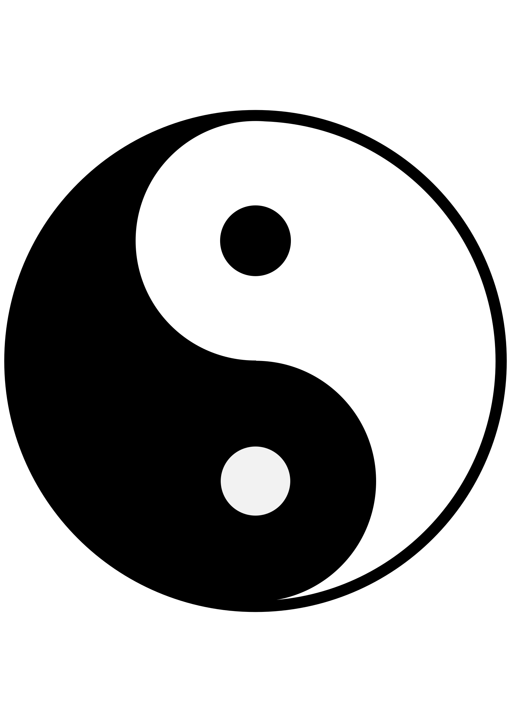 Symbol Yin and yang - yin yang png download - 1697*2400 - Free