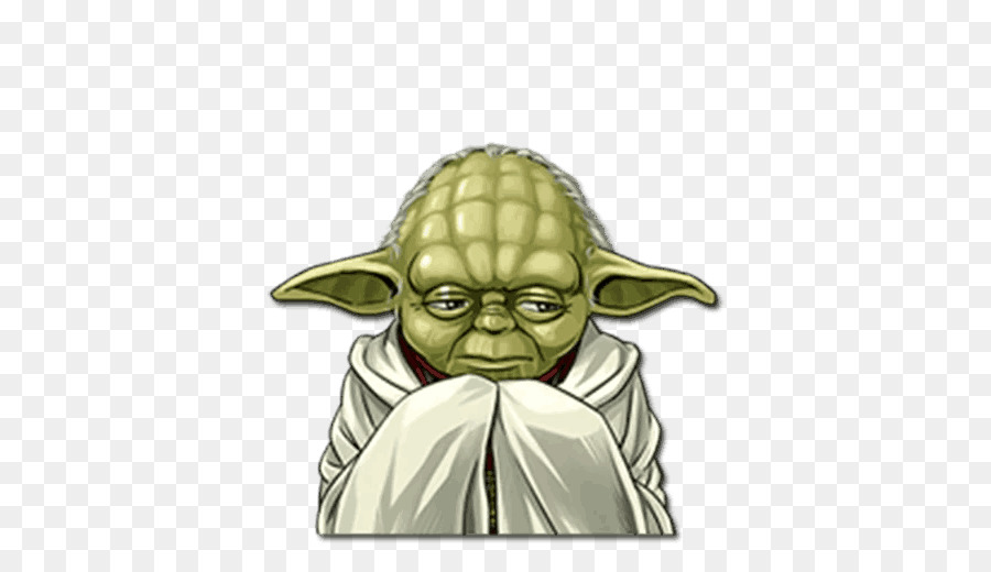 Yoda Telegram Sticker Emoji Star Wars - Emoji png download - 512*512 - Free Transparent Yoda png Download.