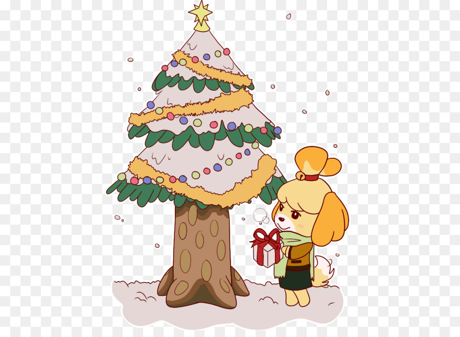 Greeting & Note Cards Animal Crossing: New Leaf Christmas tree Welcome - toy yorkies ohio png download - 500*647 - Free Transparent Greeting  Note Cards png Download.