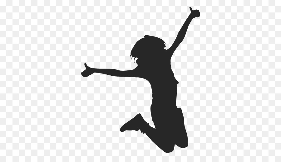 Silhouette Jumping - jump png download - 512*512 - Free Transparent Silhouette png Download.
