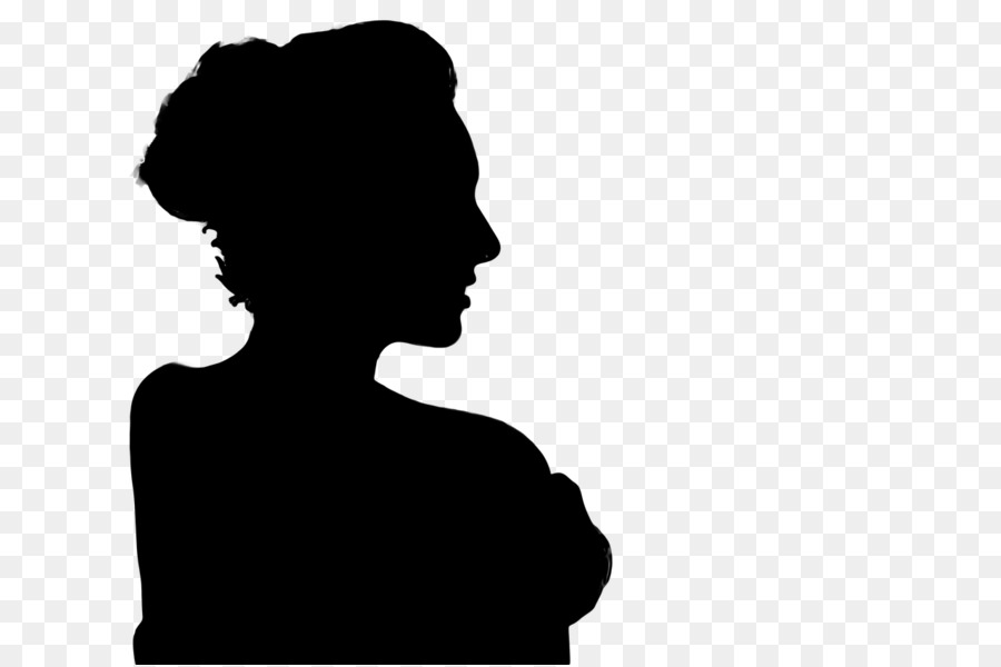 ????????? Young Woman in Profile - woman png download - 1280*850 - Free Transparent  png Download.