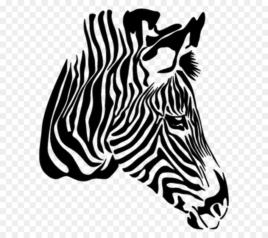 Silhouette Zebra Clip art - Silhouette png download - 800*800 - Free Transparent Silhouette png Download.