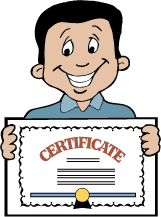 Clipart certificates award 