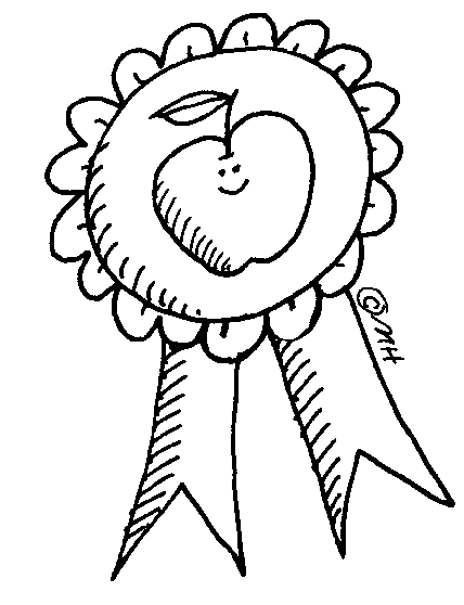 Prize clipart black and white 