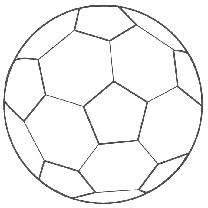 Soccer ball clip art black and white 