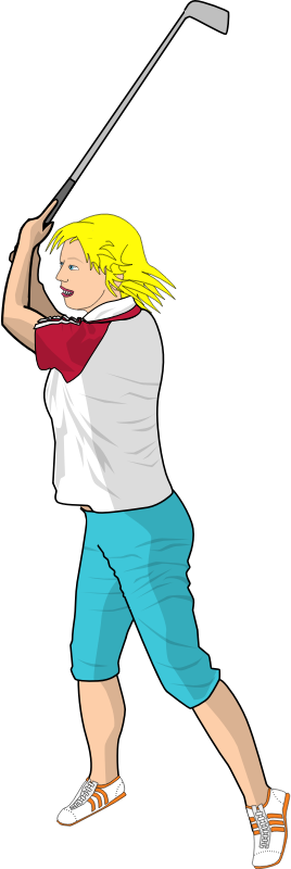 Free Female Golfer Cliparts, Download Free Female Golfer Cliparts png