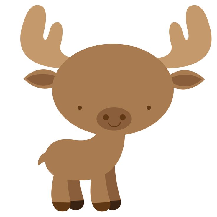 Thanksgiving moose clipart 