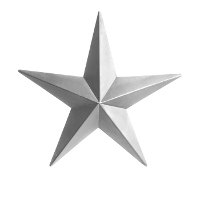 Silver Christmas Star Clip Art � Clipart Free Download 