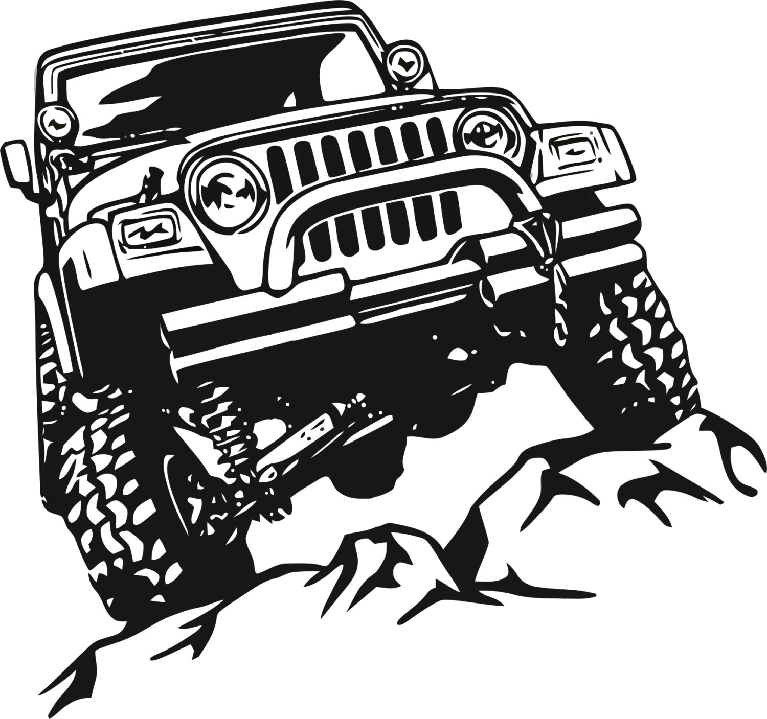 Free Jeep Silhouette Vector, Download Free Jeep Silhouette Vector png  images, Free ClipArts on Clipart Library