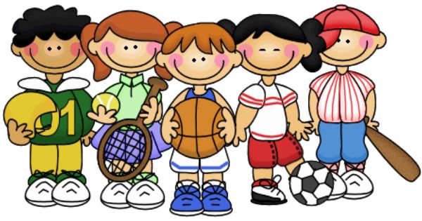 tous les sports clipart cartoon