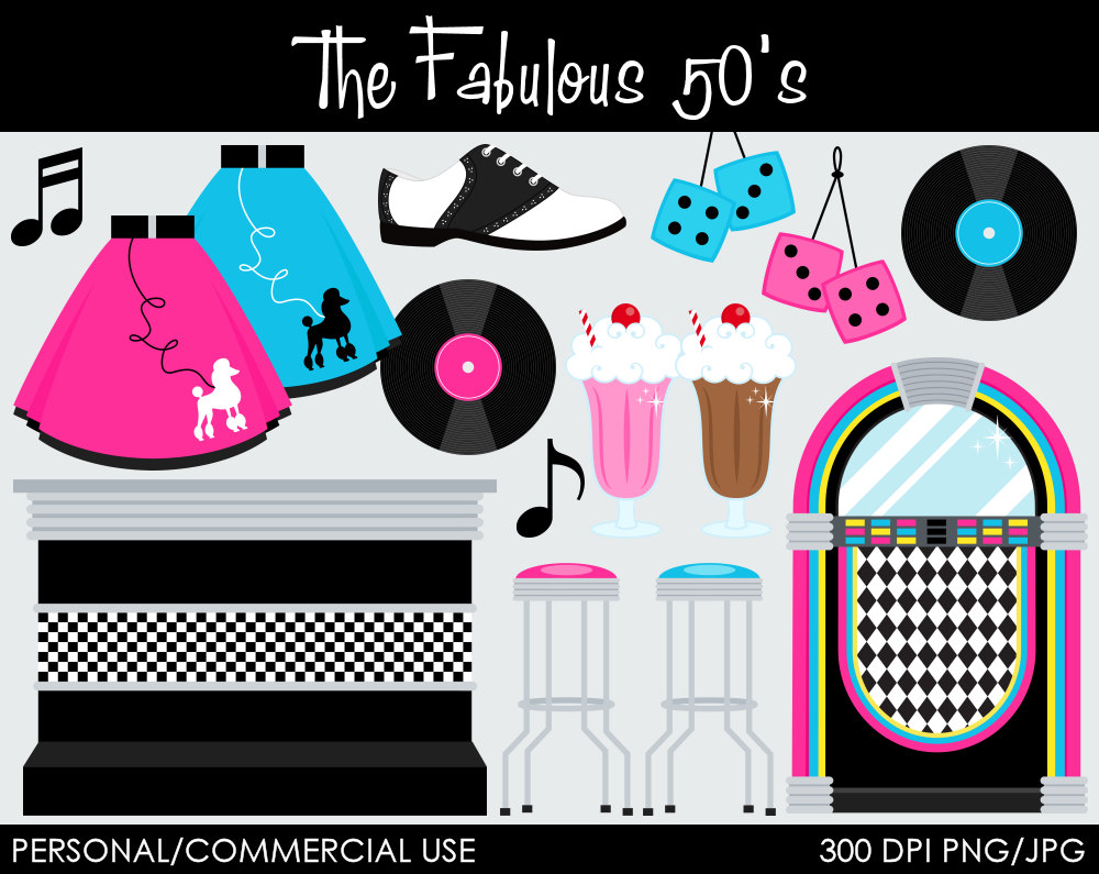 Clip Arts Related To : 50s diner sign clipart. view all Fabulous 50s ...