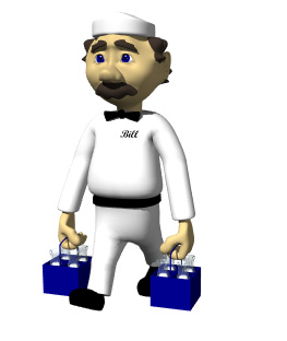 gif image milkman cartoon - Clip Art Library