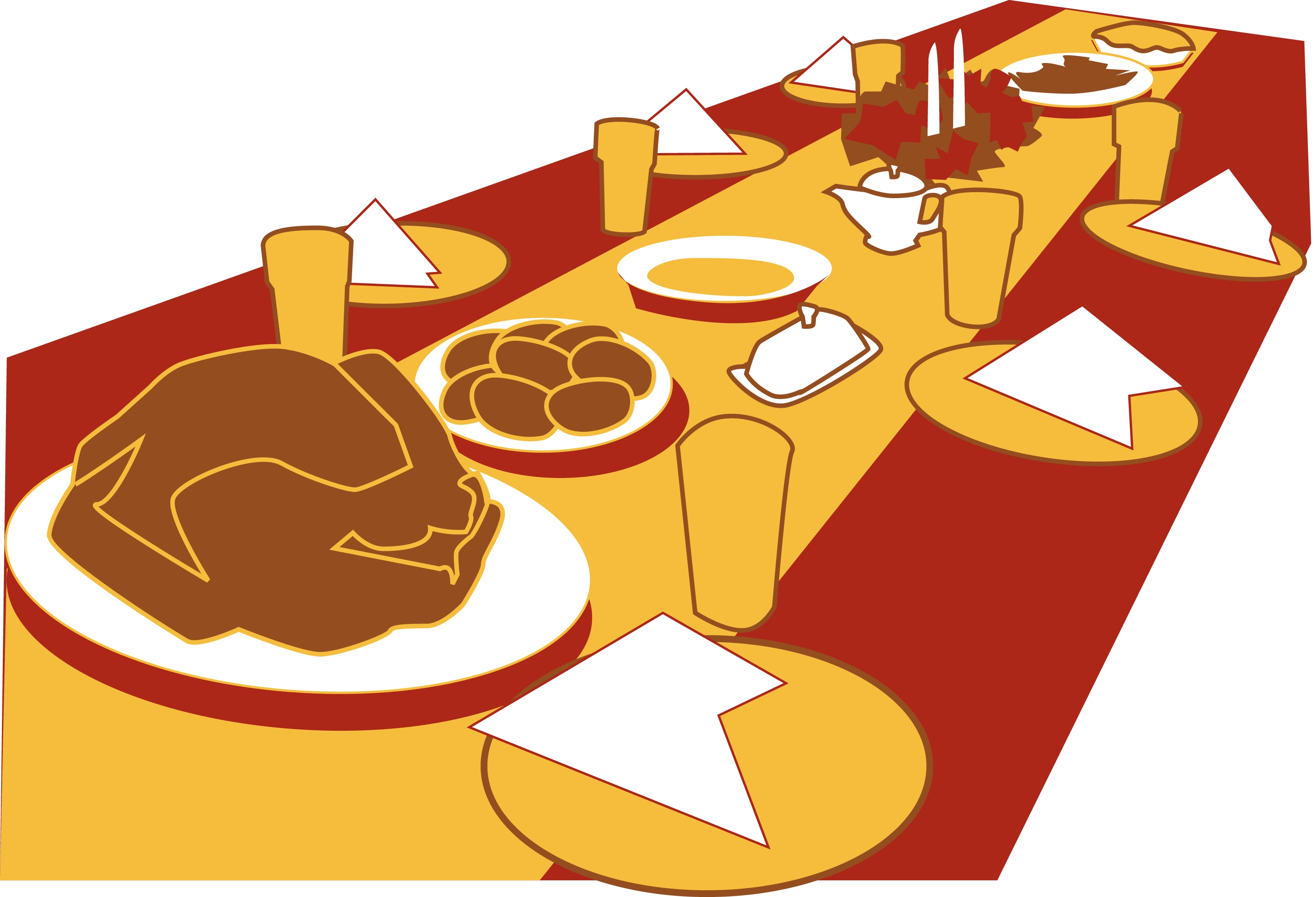 Banquet in clipart 