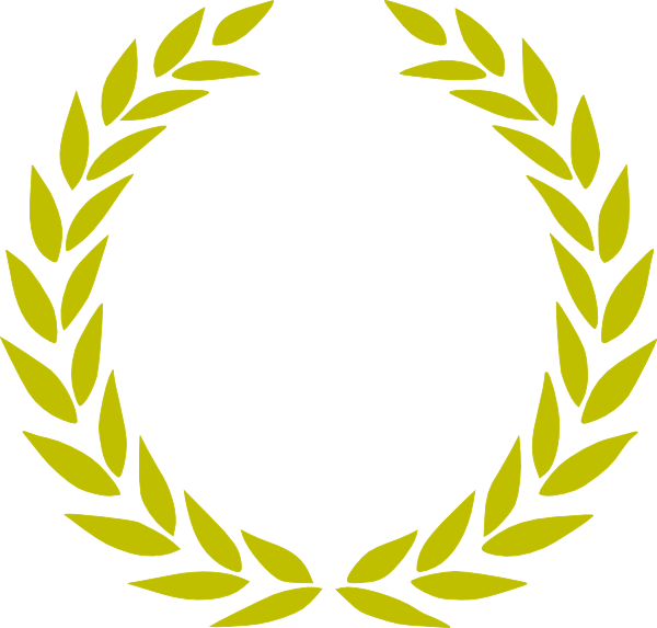 Roman wreath clipart 