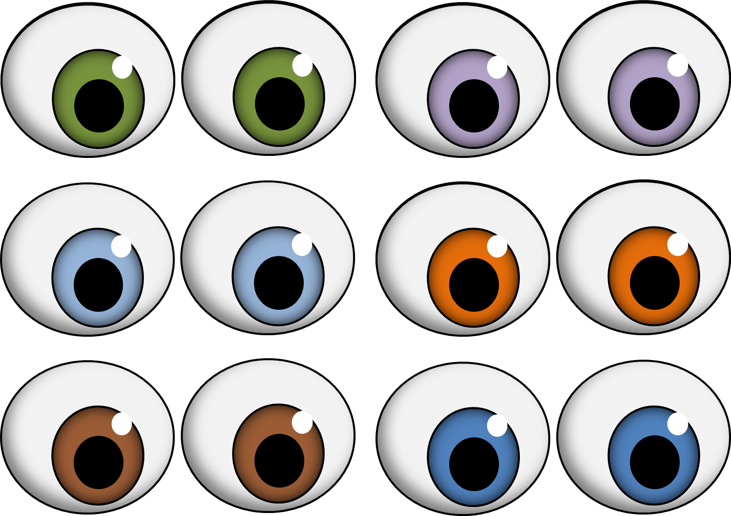 Free Eye Color Cliparts Download Free Eye Color Cliparts Png Images
