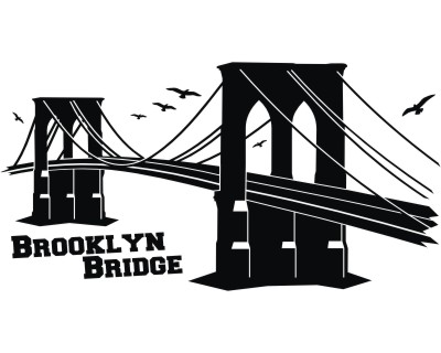 Brooklyn bridge clip art 