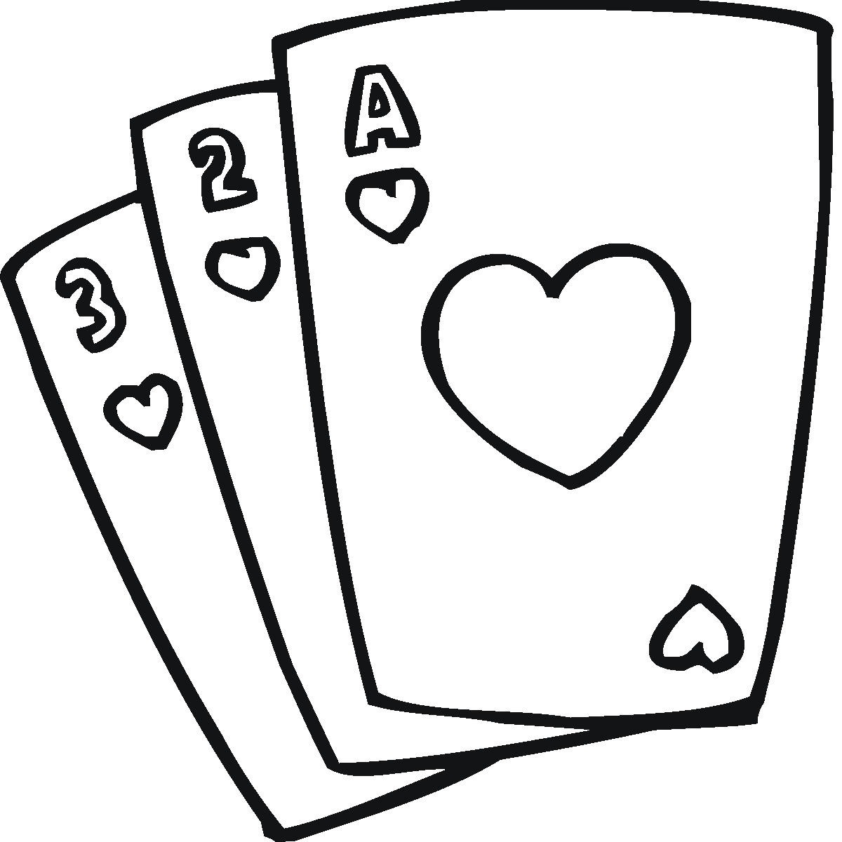 Playing cards clipart bridge 