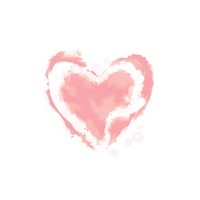 Watercolor heart Vector Image 