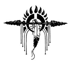 Native american symbols clip art 