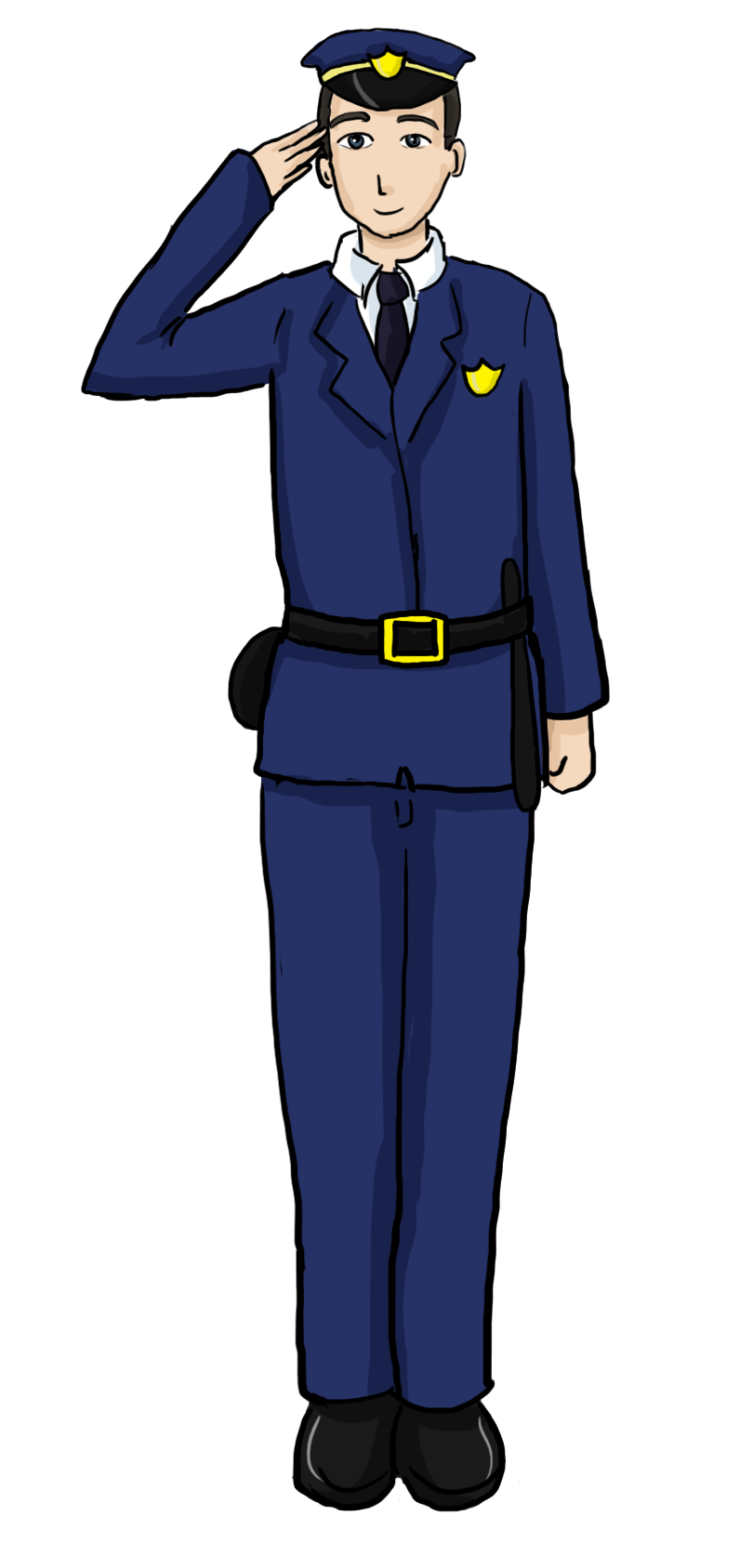 Clip Art Police Officer Uniform Clipart 
