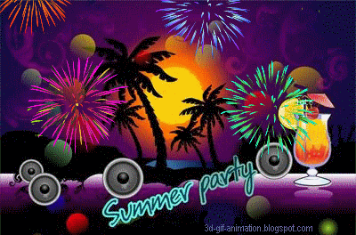 Free summer clipart screensavers 