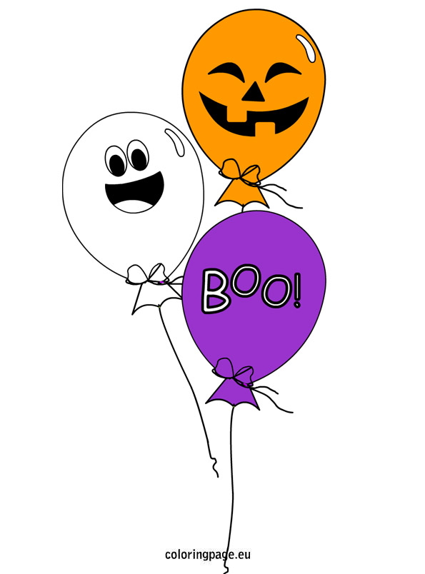 Halloween Balloons 