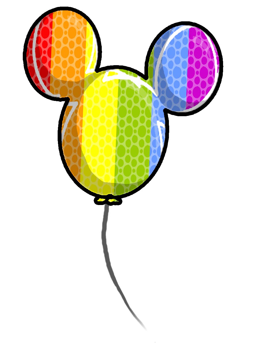 Mickey Mouse Balloons Clipart 