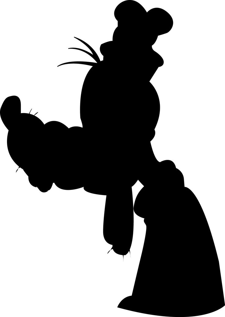 Disney silhouette clipart 