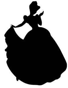 Princess silhouette clip art 