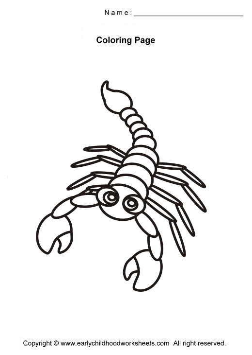Four Insects Clipart 