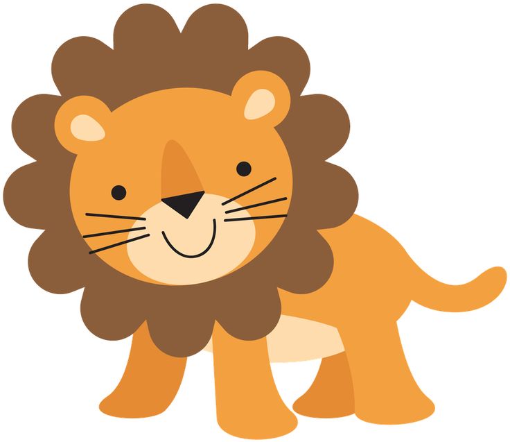 Free baby lion clipart 