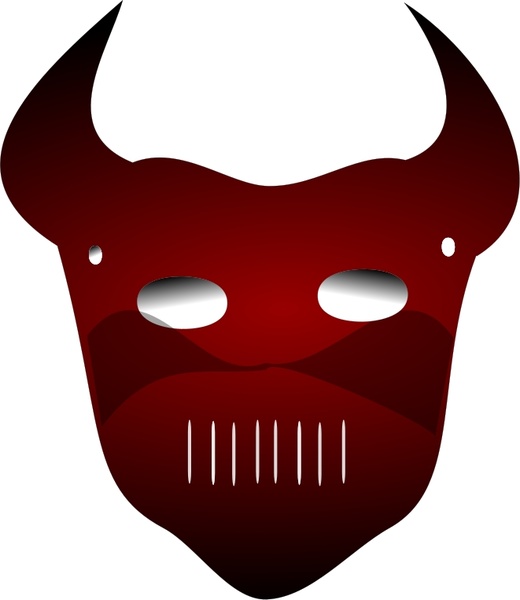 Dog face mask free vector download 