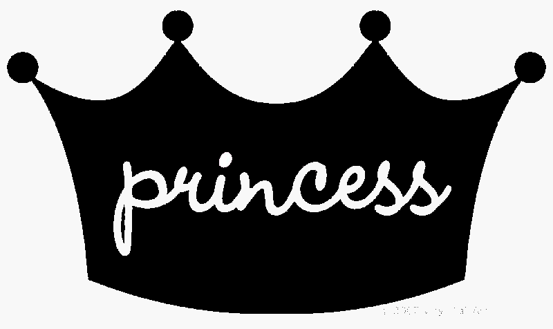 Black Princess Clipart 